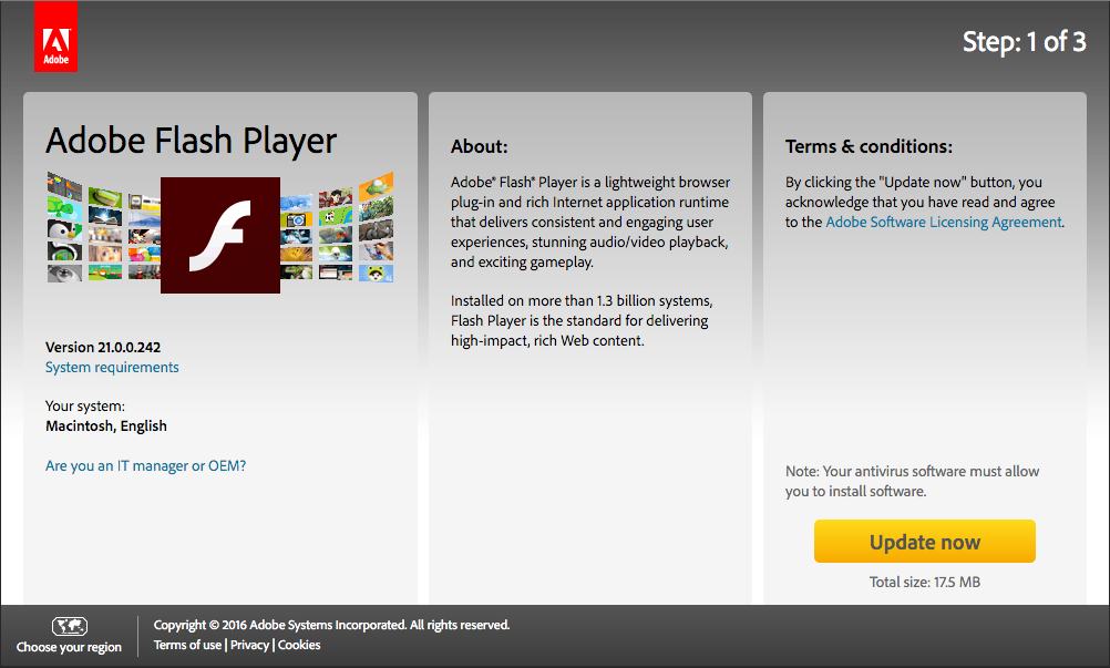 Adobe Flash Player For Mac Latest Version