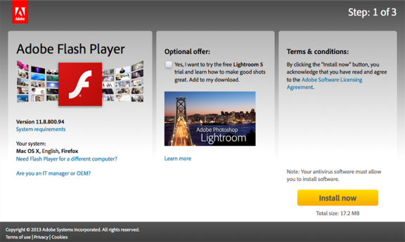 Newest Version Of Adobe Flash Player For Mac